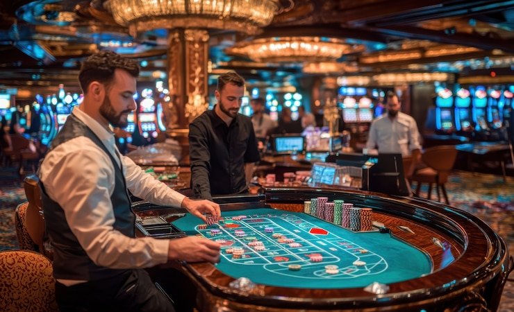 Spadegaming table betting interface and deposit options on mantap89 slot